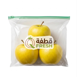 3قطع تفاح اصفر